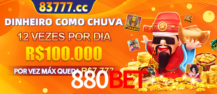 Banner do programa de recompensas Recomende para amigos do 880bet, detalhando os bônus por convidar amigos, com prêmios que chegam a R$288.888.